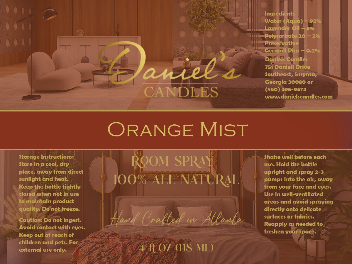 Orange Mist Room Spray