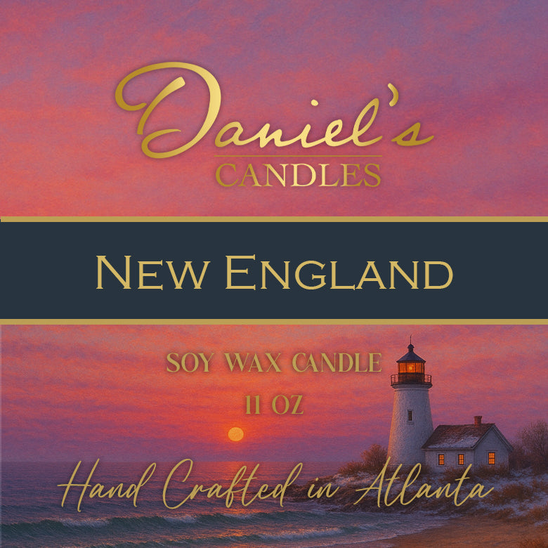 Daniel's Candles New England label